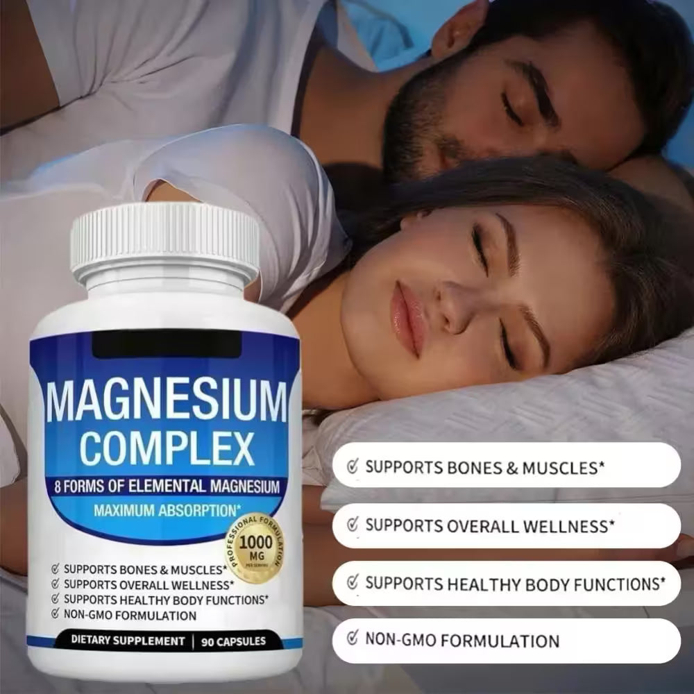 Cápsulas Complejo de Magnesio 8 EN 1