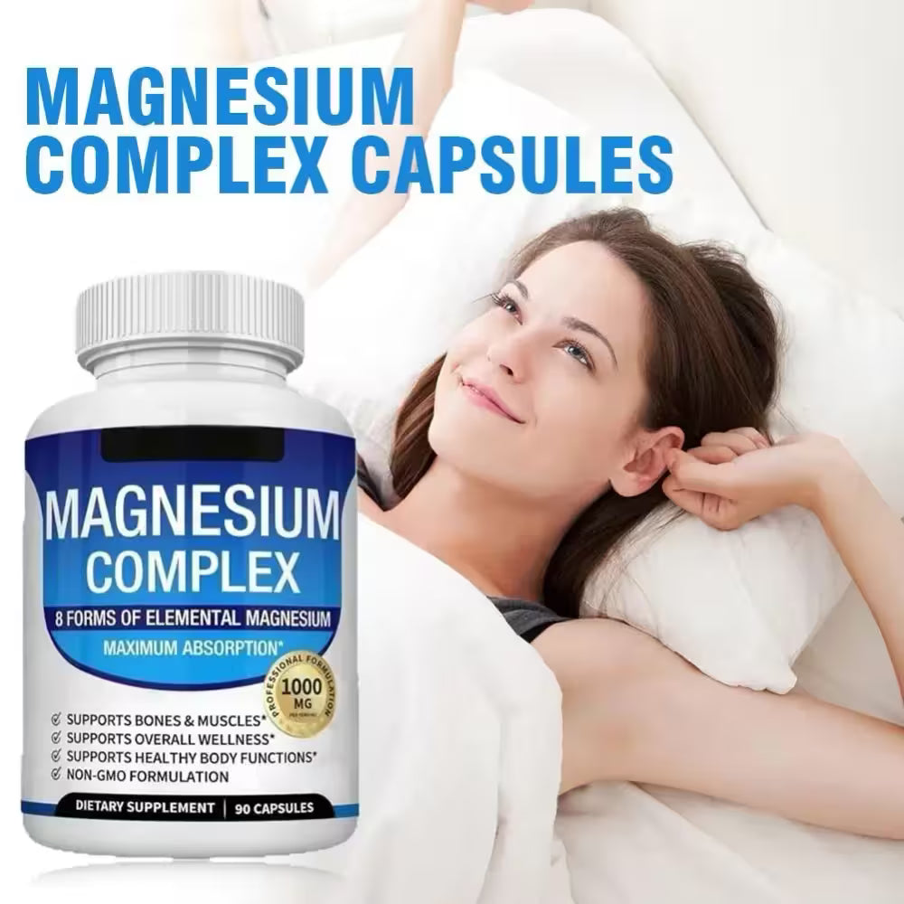 Cápsulas Complejo de Magnesio 8 EN 1