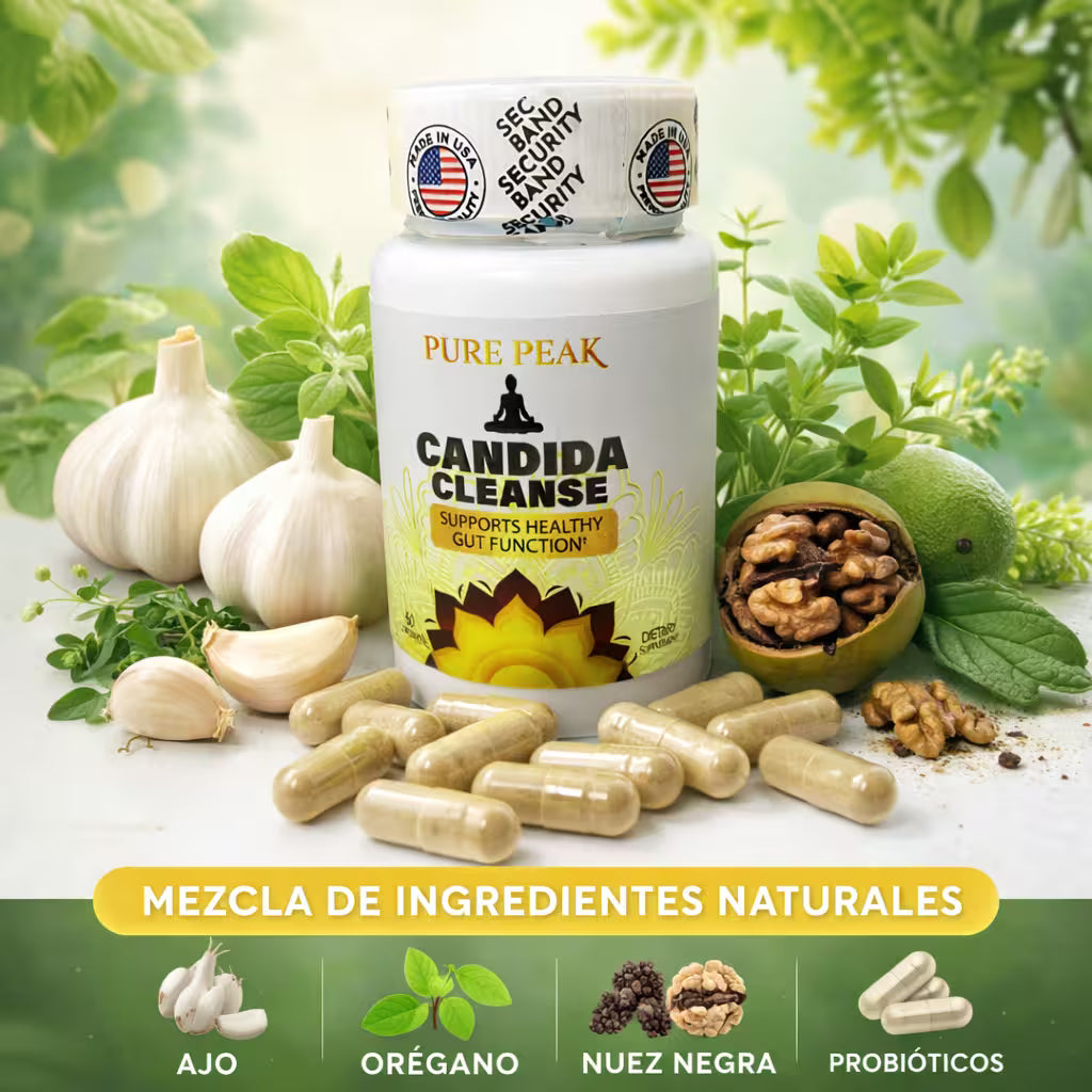 Limpieza de cándida - para la desintoxicación y la restauración intestinal