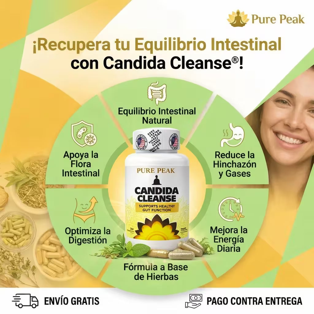 Limpieza de cándida - para la desintoxicación y la restauración intestinal