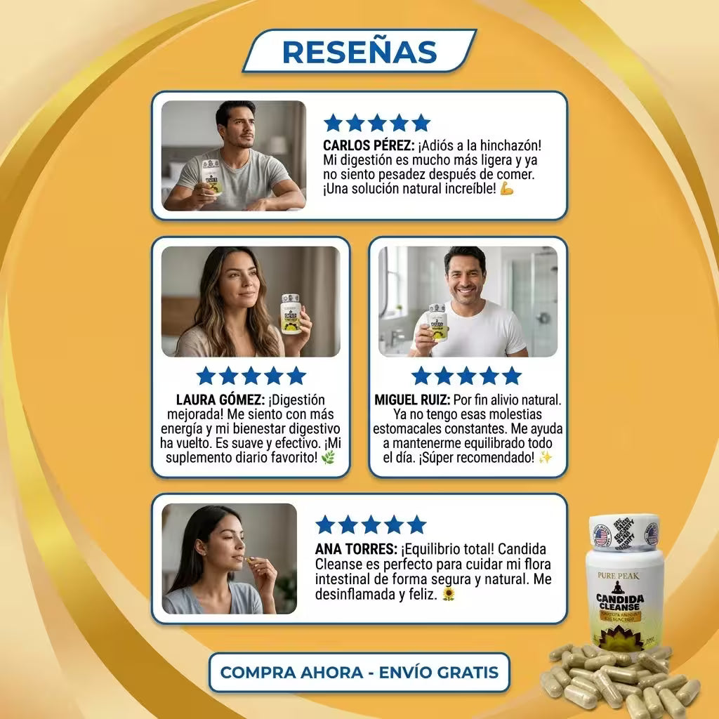 Limpieza de cándida - para la desintoxicación y la restauración intestinal
