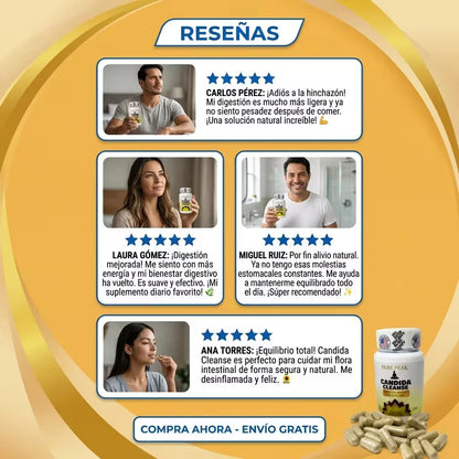 Limpieza de cándida - para la desintoxicación y la restauración intestinal